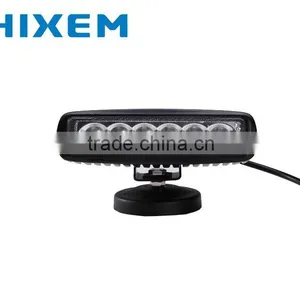 Auto LED Work Light 18W, 6PCS 3W Super Bright LED Light, IP67,Jeep Boat Tractor Trailer Truck thumbnail-3