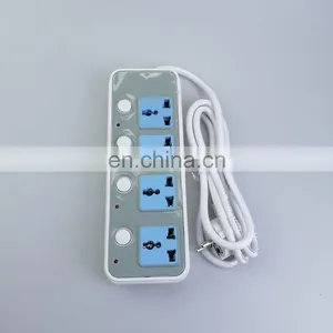 New Blue Universal Socket With USB Socket Extension Socket 2022 thumbnail-1