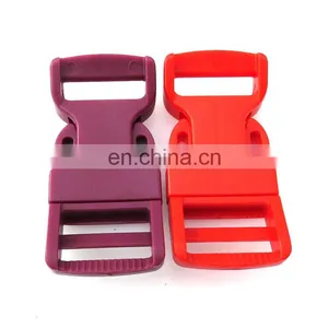 High Quality Customised Quick Release Colorful Plastic Side Release Buckle for Bags and Pet Straps. thumbnail-1