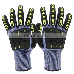 Nitrile Cut Resistant TPR Architecture Industrial Gloves Anti Impact Safety Cut5 Mechanical Work Glove thumbnail-2