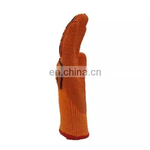 Hot Sale Heavy Duty TPR Oil And Gas Mining Industry Impact Resistant Anti Cut Resistant Nitrile Safety Gloves For Work thumbnail-4