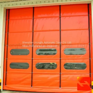 PVC Rapid Rolling Shutter Industry Stacking Door thumbnail-2
