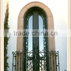 Customized Wrought Iron Balcony Railing Designs thumbnail-1