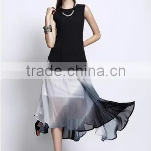 2013 Fashion Hot Selling Girls Chiffon Long Skirt thumbnail-1