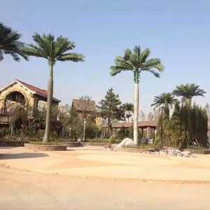 Factory Make High Quality Types of Palm Trees 12 Foot UV Resistant Outdoor Ornamental Artificial Large Date Palm Coconut Tree thumbnail-2