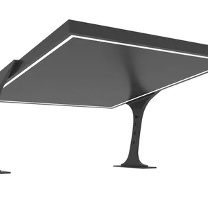 Wanze Energy Solar Carport With EV Charging Station - Customizable PV Car Park Structure, Factory Price thumbnail-2