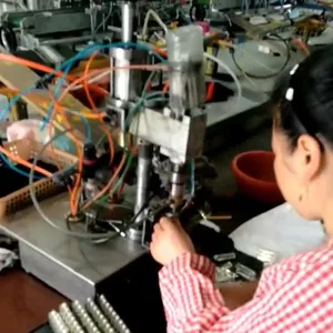 Lighter Factory Automatic Assembly Line | Lighter Manufacturing Equipment Manufacturer HY-DHJ08 thumbnail-4