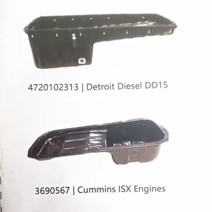 High Quality Engine Parts DD15 Oil Pan/ Sump 4720102313 Suitable For Detroit thumbnail-4