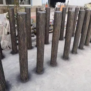 River Channel Cement Tree Stump Stones, Round Cement Tree Stumps, Special Cement Tree Stump Stones, Hengyusen thumbnail-3