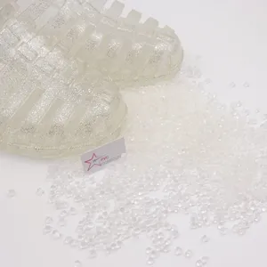 Virgin Transparent Crystal PVC Granule Modified Injection Material for Shoes Sole for Modified Injection Material for Shoes thumbnail-4