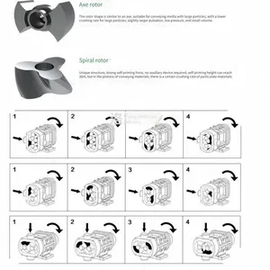 Gear Speed-regulating Stainless Steel Cam Rotor Pump for Oil-gas Mixed Transportation Lq3a - 52 Resin Transfer Pump thumbnail-5