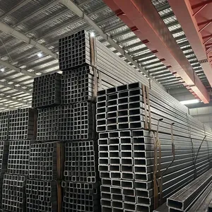 Wholesale Hot Dipped Galvanized SHS Square Tube, Full Size Range, Low MOQ Ready Stock Galvanized Hollow Section thumbnail-4