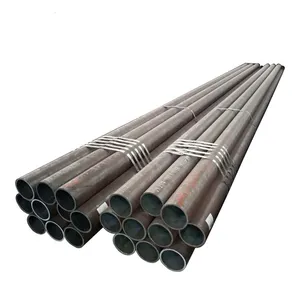 API 5L X52 X56 Carbon Steel Round Pipe Seamless Welded OD 60-1067mm Wall 5-30mm for Gas Oil Transmission thumbnail-1