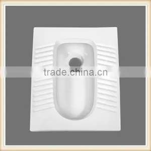 Sanitary Ware Vanity Washdown Western White Bathroom Ceramics Material Eco-friendly Squatting Pan thumbnail-1