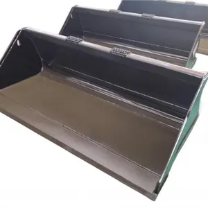 Skid Steer Bucket Attachment for Soil Sand Gravel and Debris Loading Handling thumbnail-2
