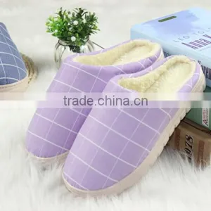 2015 Fashion Warm Indoor Slippers High Quality Bedroom Slippers For Couple thumbnail-3