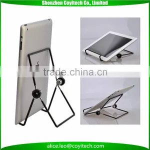 Steel Wire 6-10 Inch Desktop Tablet Holder Stand Mount for Smartphones thumbnail-1