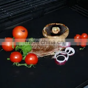 100% Non-Stick & Reusable BBQ Grill Mat, 13"X15" PTFE Coated and Easy Clean Fabric, for Grill, Oven or Microware thumbnail-4