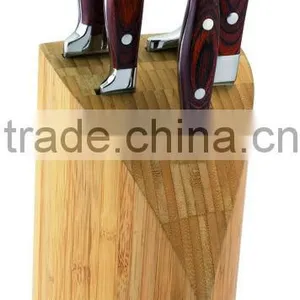 WOOD+430 S/S HANDLE 6PCS KITCHEN KNIFE SET thumbnail-1