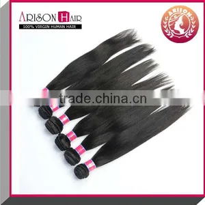 Factory Wholesaler Price in Straight Human Hair Weft Wholesale Virgin Malaysian Hair thumbnail-1