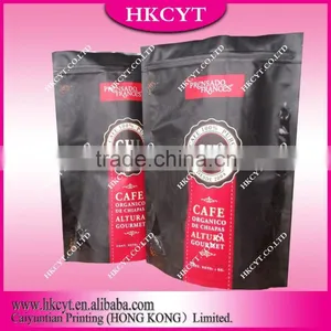 Coffee Use and Moisture Proof Feature Kraft Coffee Bags thumbnail-5