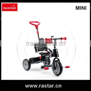 RASTAR 2016 BMW Licensed New Popular Style Adjustable Seat Safety 3 Wheel Baby Tricycle thumbnail-1