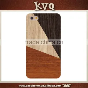 2 in 1 Wooden PC Back Case for Iphone , Mix Wood Case for Iphone 6 Plus thumbnail-2