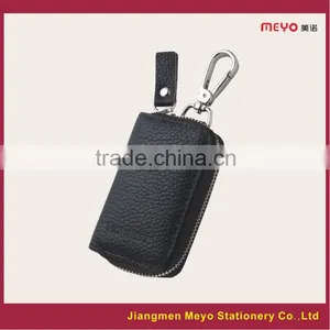 2015 New Commercial Promotional Customized Made Genuine Leather Zipper Key Wallet MEYOKW136b thumbnail-1