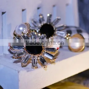Cheap Wholesale Manufacturers,Gold Jewellery Hot Sale In US Sunflower Jewelry Sets thumbnail-5