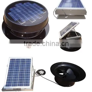20W Round Solar Attic Fan thumbnail-1
