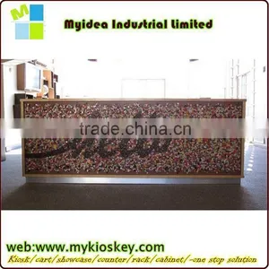 Indoor Led Illuminated Furniture/nightclub Led Bar Counter Coffee Bar Counter thumbnail-3