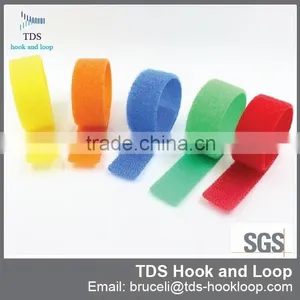 Custom Logo Colorful Hook and Loop Cable Tie thumbnail-5