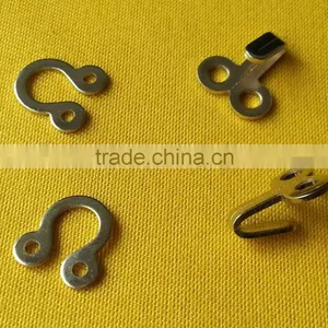 Brass Material Sew-on Metal Hook and Eyes For Ladies Bar and Lingerie --- 6018 thumbnail-4