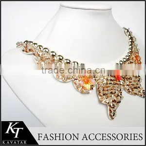 Rhinestone Beaded Collar for Women Dress thumbnail-3