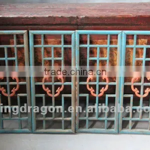Chinese Antique Furniture Pine Wood Shanxi Blue Screen thumbnail-1