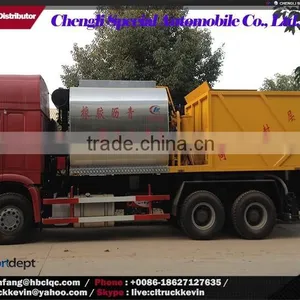 12m3 Synchronous Asphalt Seal Paver Truck thumbnail-3