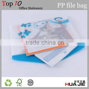 Office Staionery A4 18 Micrometers PP Clear Bag With Button thumbnail-1