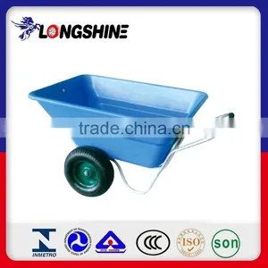 High Quality Colorful Daul Wheel Wheelbarrow WB3090 thumbnail-1
