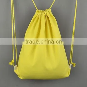 Wholesale Canvas Cotton Drawstring Bag With Various Colors thumbnail-4