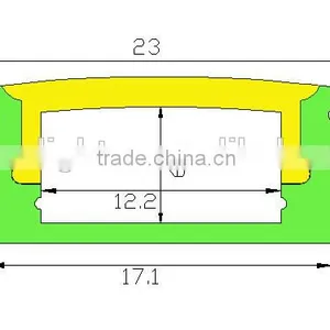 LED Extrusions/LED Profiles/Linear LED Lighting thumbnail-2