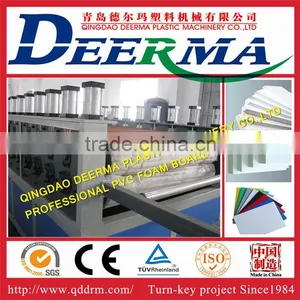 Indoors Decoration Plate Extrusion Line /PVC Crust Foam Board Plastic Machine thumbnail-1