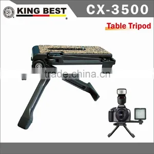 KINGBEST CX-3500 Meal Tripod /camera Tripod / Flash Bracket / Portable Tripod / Tripod/Table Tripod thumbnail-1