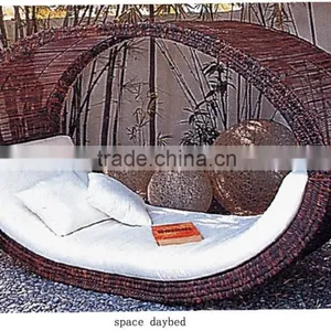 Ourdoor Rattan Wicker Leisure Garden Space Daybed thumbnail-1