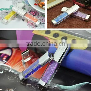 Crystal 4G/8G/16G/32G/64G USB Flash Disk for Gift thumbnail-2