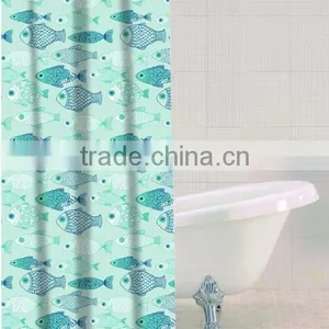 Shower Curtain Gray Stripe Printed, Hot Sale Classic Bathroom Waterproof Curtain thumbnail-2