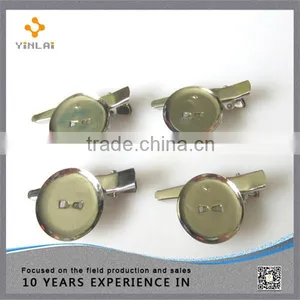 3.5cm*2cm Circular Back With Alligator Clip (SP022) thumbnail-1