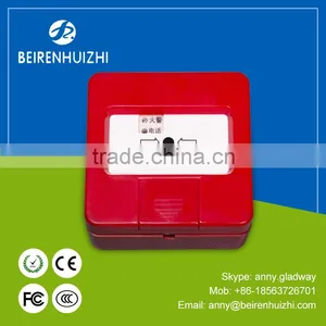 Conventional Break Glass Manual Fire Alarm Manual Call Point ,fire Alarm Conventiional Call Point thumbnail-1