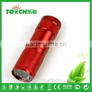 Mini Torch Light 9 Led Flashlight by 3*AAA Battery 9 Led Gift Flashlight thumbnail-4