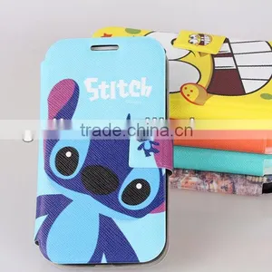Cute Romani Pattern Leather Case for Samsung Galaxy s4 I9500 thumbnail-1
