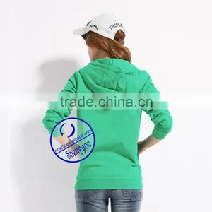 2015 High Quality Custom Zipper-up Hoodies Sweatshirts China Supplier thumbnail-5
